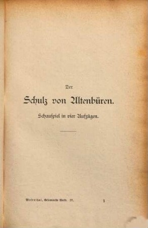 S. H. Mosenthal's Gesammelte Werke. 4