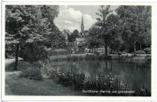 Bad Elster. Partie am Gondelteich