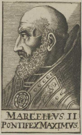 Bildnis des Papst Marcellvs II.