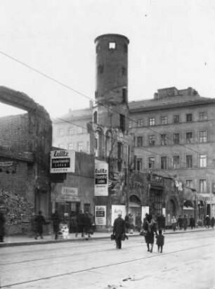 Zerstörtes Fürstenhaus, Grimmaische Straße