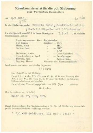 Brändle, Ludwig