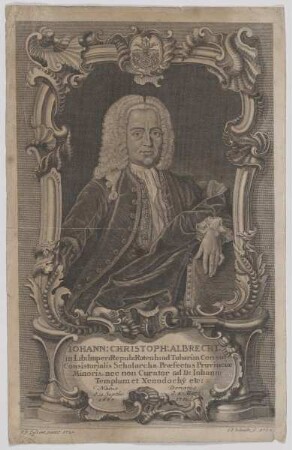 Bildnis des Johann Christoph Albrecht