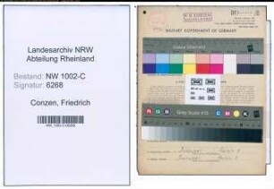 Entnazifizierung Friedrich Conzen, geb. 02.04.1913 (Kaufmann)