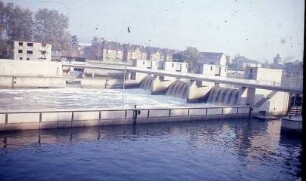 Esslingen, Wehranlage, flussaufwärts