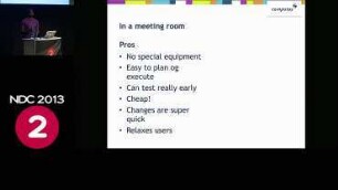 All projects should do usability testing!