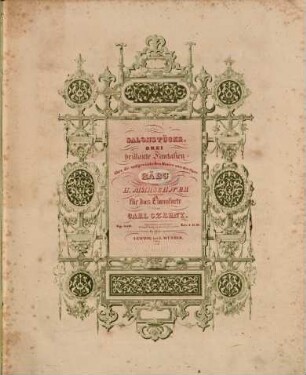 Drei brillante Fantasien über die ausgewählten Motive aus der Oper Bäbu von H. Marschner : op. 540, 1