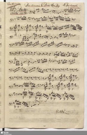 1163. Duetto: Don Arsenio le Dirò / Cimarosa, D.