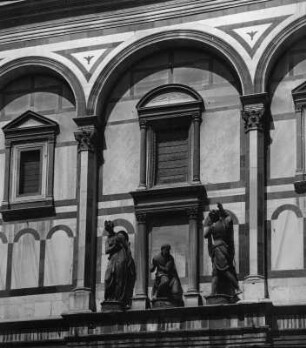 Florenz. Fassadendetail
