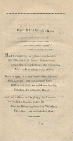 [Der Blüthenbaum. - Schlußgesang.]