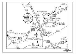 Wegeplan, Freising, Weihenstephan