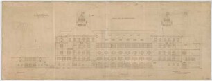 Fischer, Theodor; Stuttgart, Heusteigstr.; Sammelschulhaus - Ansicht