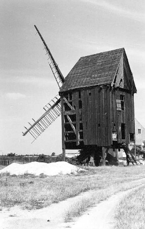 Großtreben-Zwethau-Rosenfeld. Bockmühle, ruinös