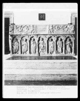 Sarkophag des Heiligen Egidius