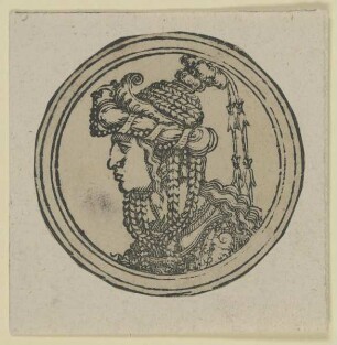 Bildnis der Gemahlin des Sultans Soliman II. Hürrem