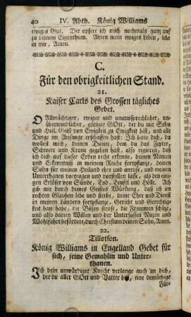 40-61, C. Für den obrigkeitlichen Stand