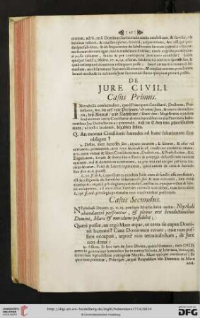 De Jure Civili