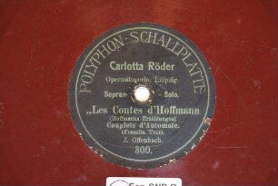 Les Contes d'Hoffmann : (Hoffmanns Erzählungen), Couplets d'Automate (französ. Text)