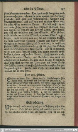 Der 126. Psalm