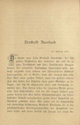 Berthold Auerbach