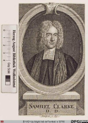 Bildnis Samuel Clarke d. J.