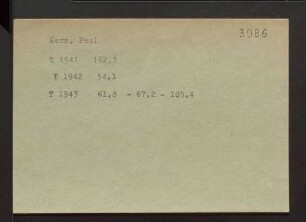 Kern, Paul