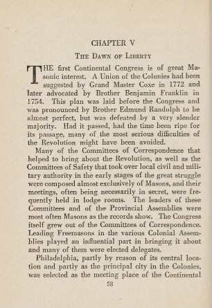 Chapter V The Dawn Of Liberty