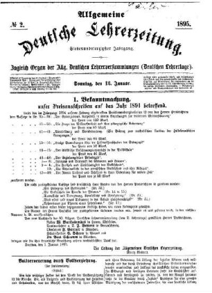 Volkserneuerung durch Volkserziehung. (Schluß)
