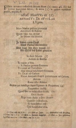 Fortis armatus custodivit atrium suum (a) annis 46.