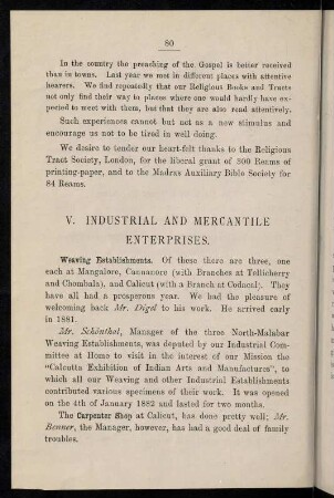 80-81, V. Industrial and mercantile enterprises