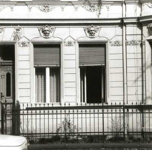 Cottbus, Karl-Liebknecht-Straße 115. Wohnhaus (E. 19. Jh.), Fenster (Erdgeschoss)