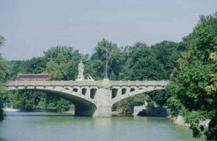 Maximiliansbrücke ü. d. äußere Isar in München