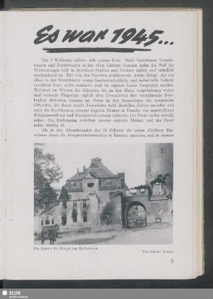 Es war 1945 ...