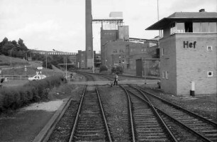 Heringen: Bahnhof am Kaliwerk