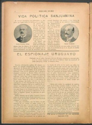 El espionaje uruguayo