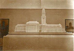 Billing, Hermann; Kiel (Schleswig-Holstein); Rathaus - Modellfoto