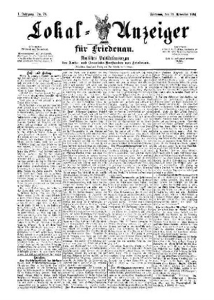 Nr. 70, 21.11.1894