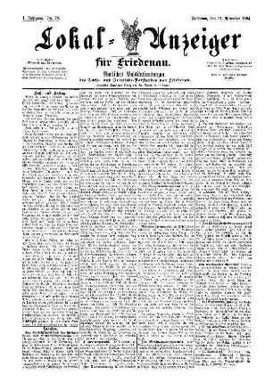 Nr. 70, 21.11.1894