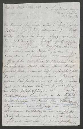 Brief an Hans von Bülow : 25.09.1877
