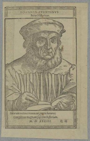 Bildnis des Ioannes Aventinvs