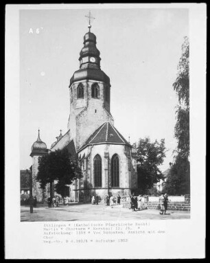 Katholische Pfarrkirche Sankt Martin — Chorturm