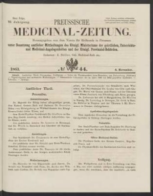 No 44 (4. November 1863) - No 47. (25. November 1863)