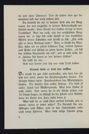 6-8 Einmal hätte es doch sein müssen