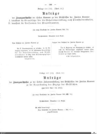 Beilagen zu Protokoll, 12. Sitzung