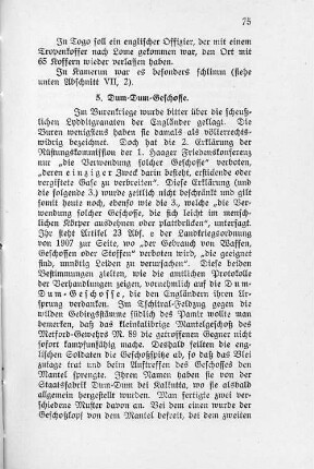 5. Dum=Dum=Geschosse.