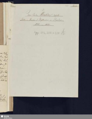 Nr. 228-228b. Winkler, Karl Gottfried Theodor (=Hell, Theodor)