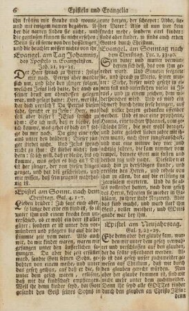 Epistel am Neujahrstag