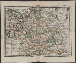 Estats Du Grand Duc De Moscovie ou de L'Empereur de la Russie Blanche : Suivant les dernieres relations