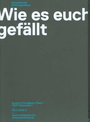 Wie es euch gefällt