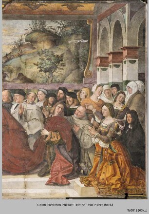 Die Auffindung des Körpers des heiligen Antonius - Lebensszenen des hl. Antonius