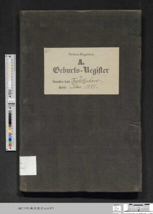 Geburtsregister Güldendorf 1887